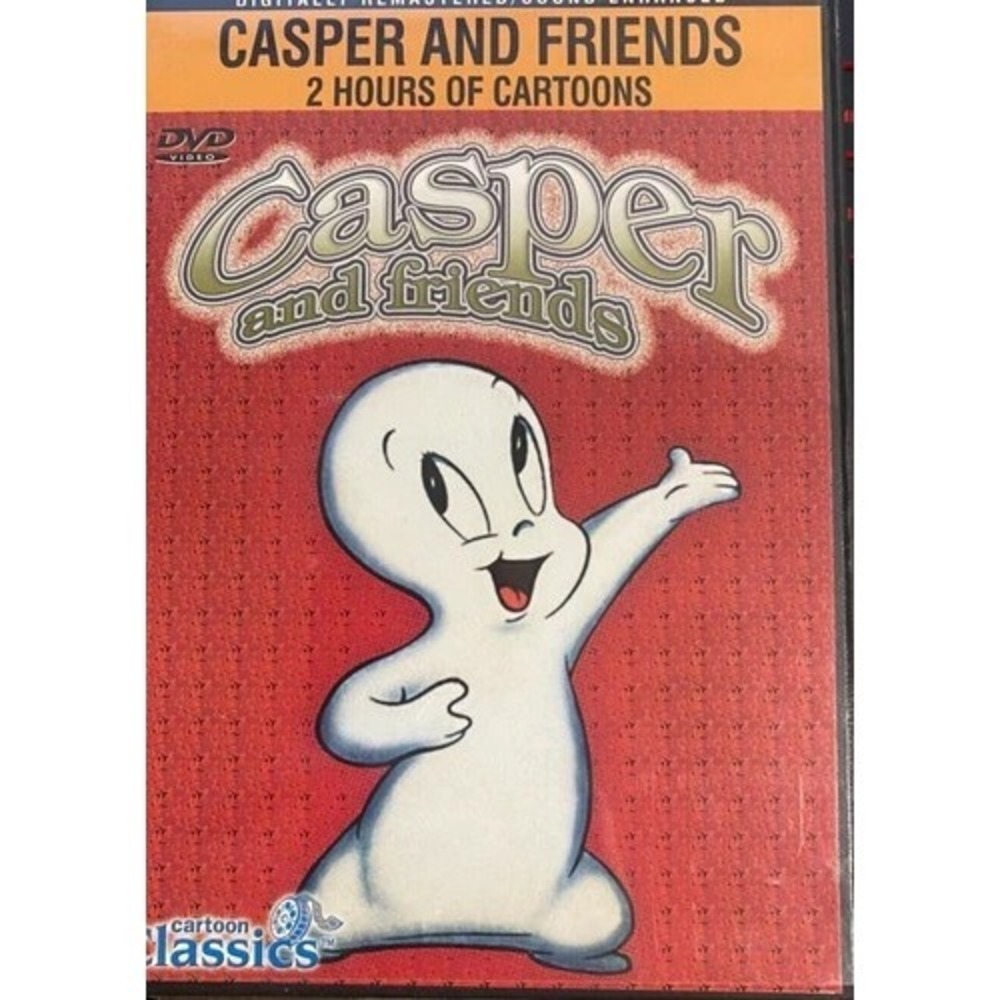 [DVD] Casper & Friends from Cartoon Classics, 2 Hours of Cartoons, Very Good, ,